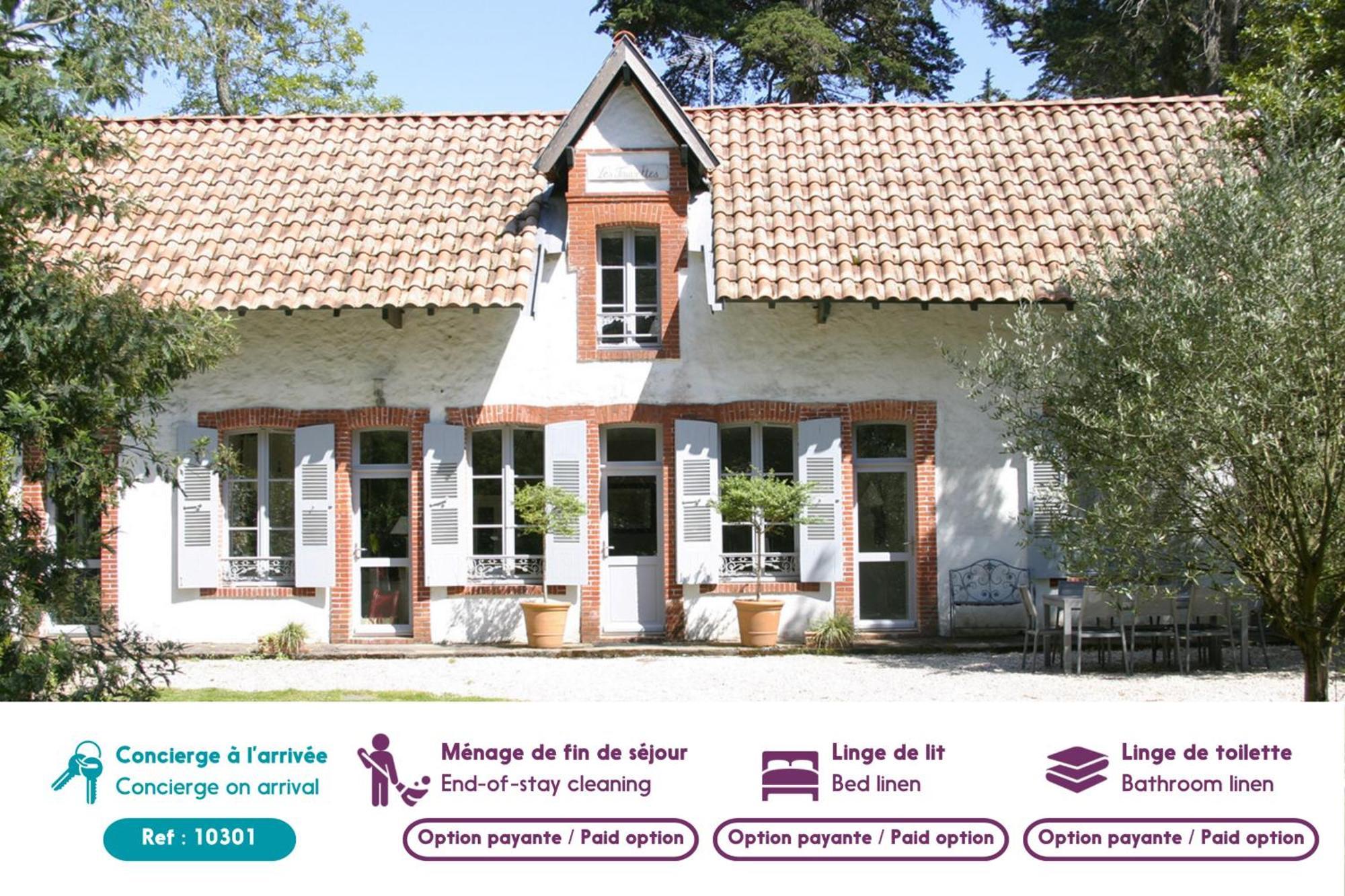 Villa Traditionnelle Pour 8 - 550M De La Plage Noirmoutier-en-l'Ile Ngoại thất bức ảnh